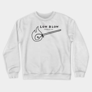 Low Blow Logo Black Crewneck Sweatshirt